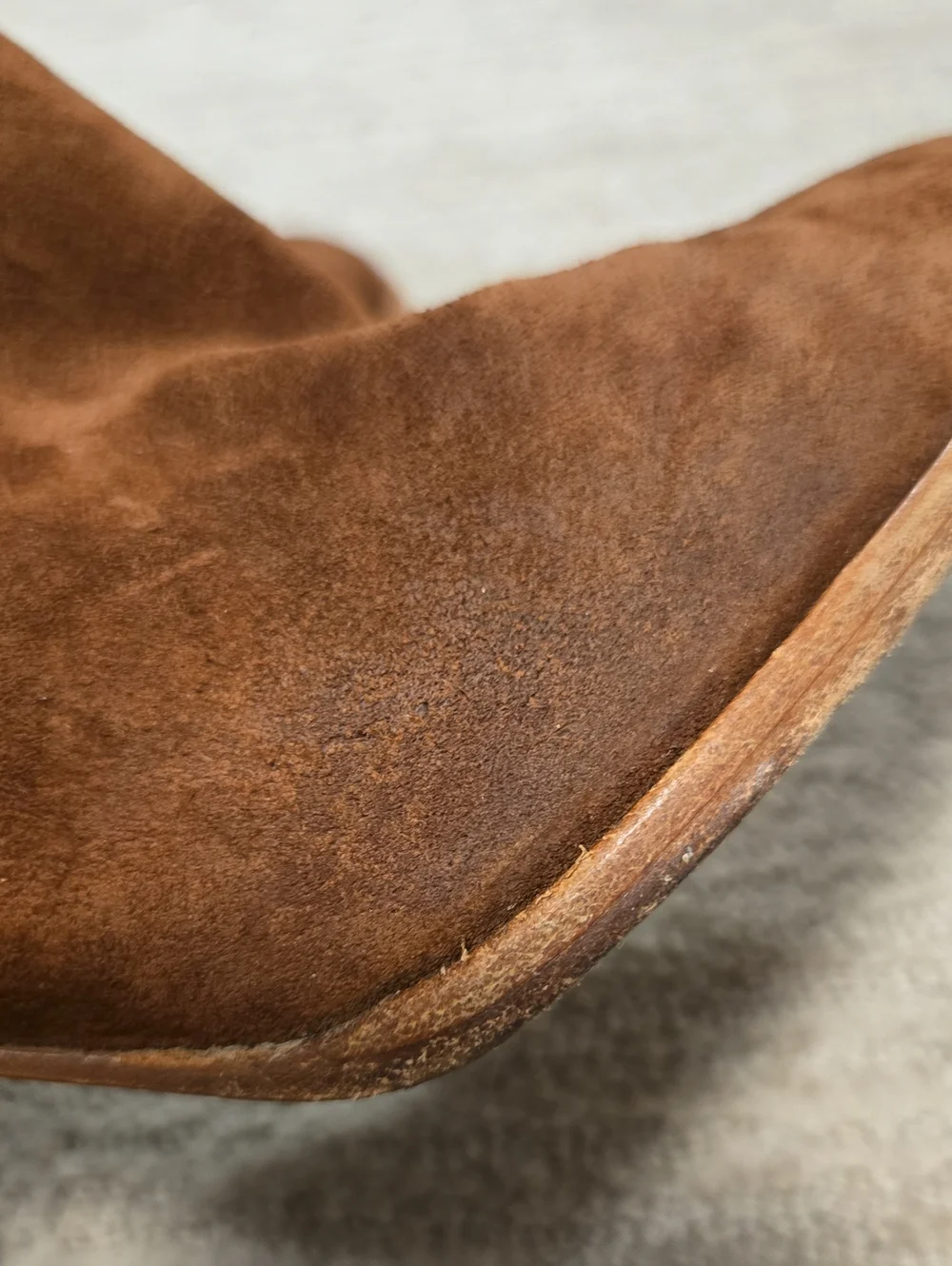 Vintage POLO Ralph Lauren Suede Fringe Booties